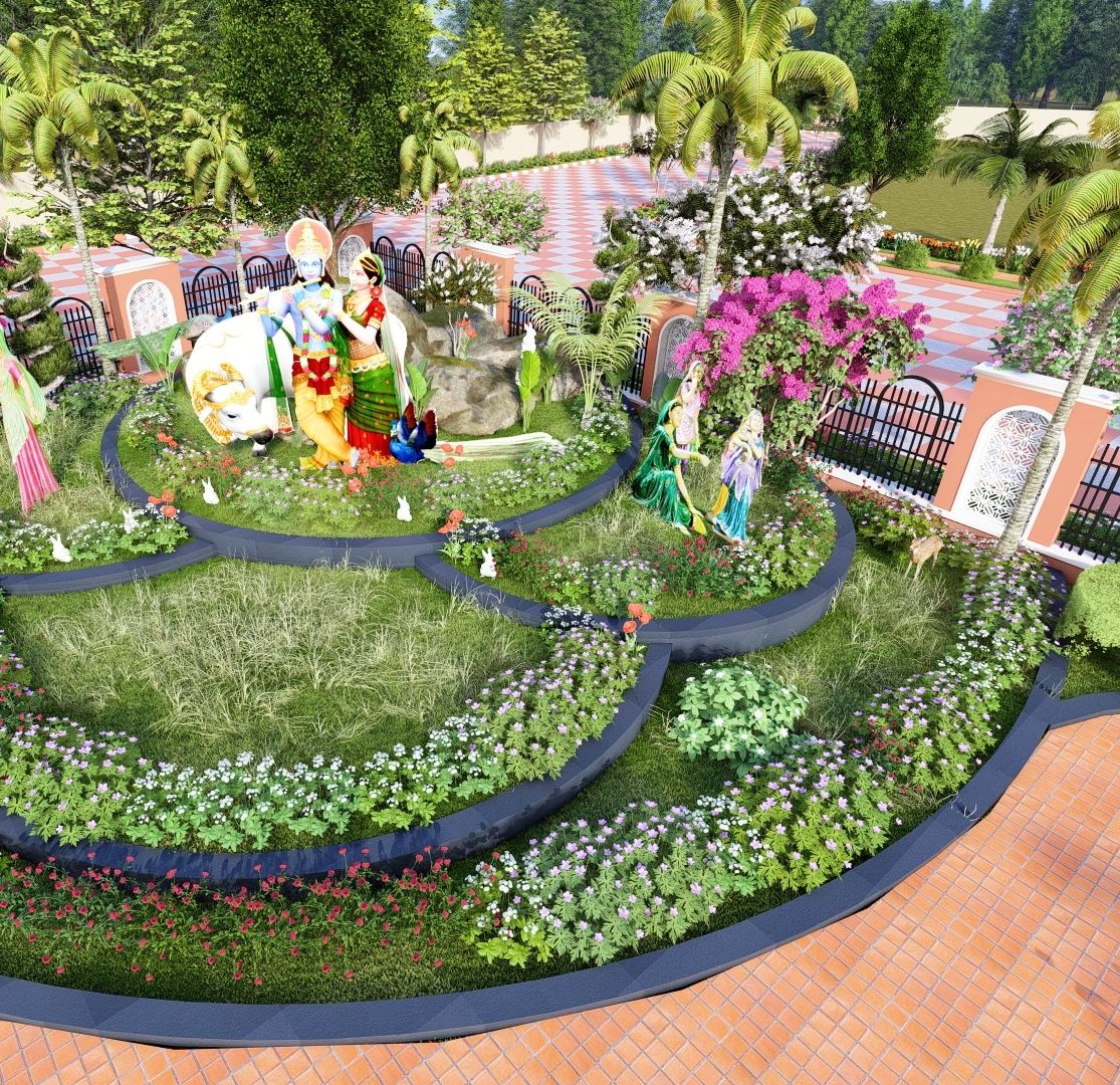 Shyamashish Brij Vatika themed garden