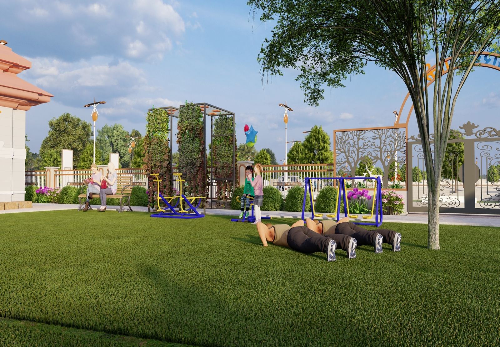 Shrinath Kritika Enclave park and playground